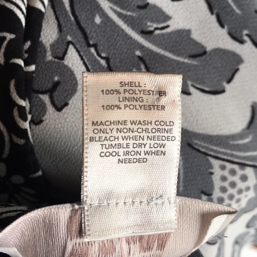 Loft blouson patchwork print dress. XS - Picture 5 of 5